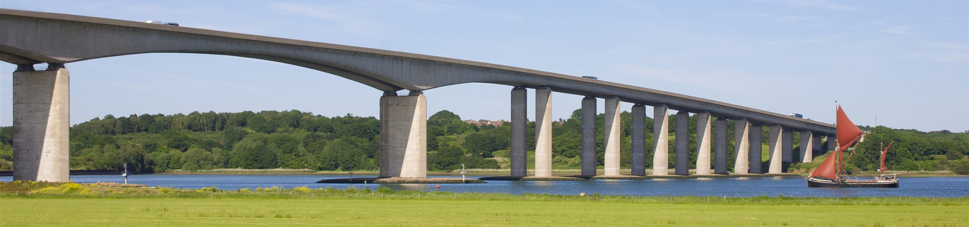 The Orwell Bridge Ipswich